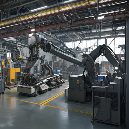 Revolusi Industri 4.0: Peran Teknologi Robotika dan IoT dalam Transformasi Industri Menggunakan Contoh Praktis