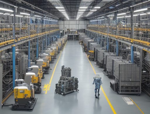 Teknologi AI Meningkatkan Kinerja Robot Otomatis di Pabrik Industri