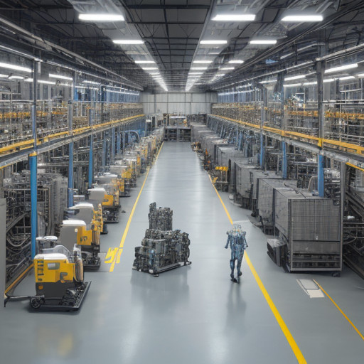 Teknologi AI Meningkatkan Kinerja Robot Otomatis di Pabrik Industri